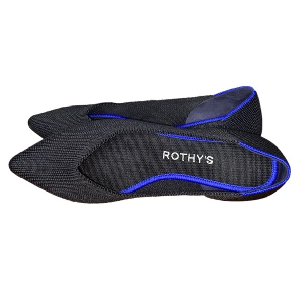 Rothy’s The Point Ballet Flats Solid Black - Picture 3 of 8